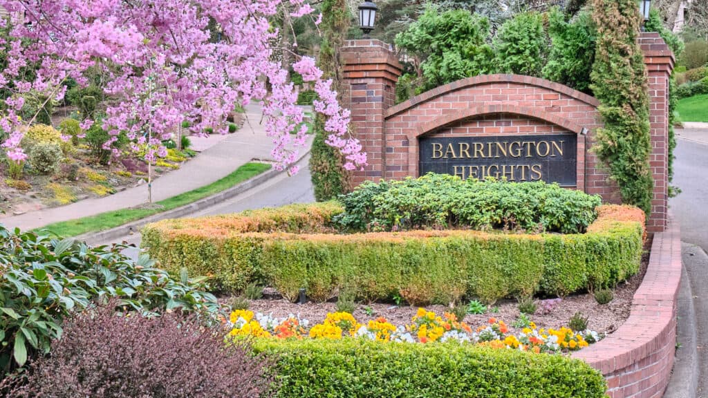 Barrington Heights, West Linn, Oregon